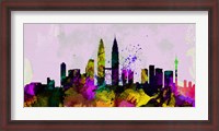 Framed Kuala Lumpur City Skyline
