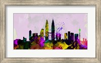 Framed Kuala Lumpur City Skyline