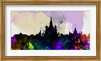 Framed Moscow City Skyline