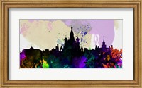 Framed Moscow City Skyline