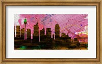 Framed Sydney City Skyline