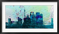 Framed Tokyo City Skyline