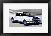 Framed Ford Mustang Shelby