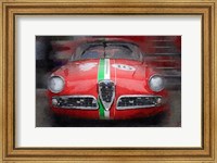 Framed 1959 Alfa Romeo Giulietta