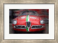 Framed 1959 Alfa Romeo Giulietta