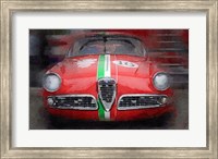 Framed 1959 Alfa Romeo Giulietta