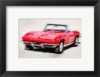 Framed 1964 Corvette Stingray