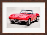 Framed 1964 Corvette Stingray