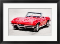 Framed 1964 Corvette Stingray