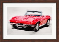 Framed 1964 Corvette Stingray