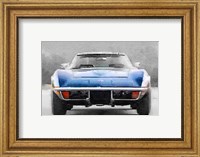 Framed 1972 Corvette Front End