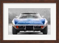 Framed 1972 Corvette Front End