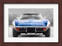 Framed 1972 Corvette Front End