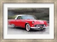 Framed 1955 Ford Thunderbird