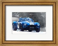 Framed 1964 AC Cobra Shelby Racing