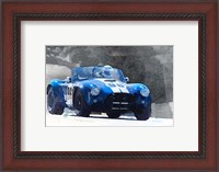Framed 1964 AC Cobra Shelby Racing