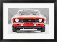 Framed 1968 Chevy Camaro SS