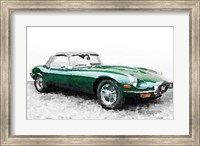 Framed 1961 Jaguar E-Type