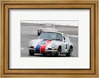 Framed Porsche 911 Race in Monterey