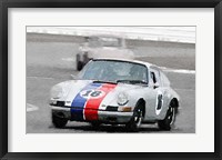 Framed Porsche 911 Race in Monterey