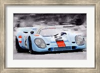 Framed Porsche 917 Gulf