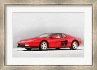 Framed 1983 Ferrari 512 Testarossa