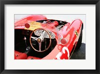 Framed Ferrari Cockpit Monterey