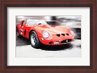 Framed 1962 Ferrari 250 GTO
