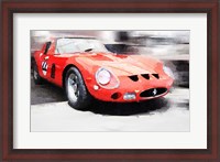 Framed 1962 Ferrari 250 GTO