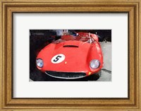 Framed 1962 Ferrari in the Pits