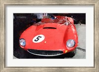 Framed 1962 Ferrari in the Pits