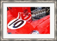 Framed 1962 Ferrari 250 GTO Engine