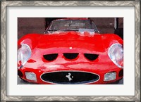 Framed 1962 Ferrari 250 GTO Front