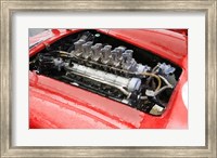 Framed Ferrari 250 GTO Engine