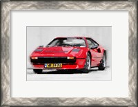 Framed Ferrari 208 GTB Turbo