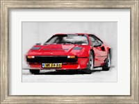 Framed Ferrari 208 GTB Turbo