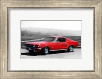 Framed 1968 Ford Mustang