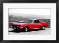 Framed 1968 Ford Mustang