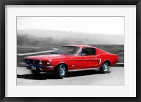 Framed 1968 Ford Mustang