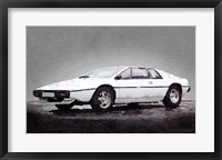 Framed 1976 Lotus Esprit Coupe