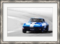 Framed Corvette Stingray Laguna Seca
