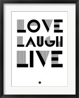 Framed Love Laugh Live 3