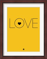 Framed Love Yellow
