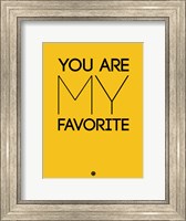 Framed You Are My Favorite Yellow