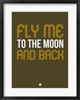 Framed Fly Me To The Moon And Back