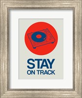 Framed Stay On Track Record Player 1