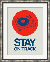 Framed Stay On Track Record Player 1