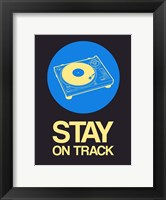 Framed Stay On Track Record Player 2