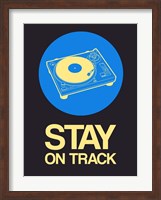 Framed Stay On Track Record Player 2