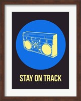 Framed Stay On Track BoomBox 2